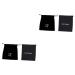 Didiseaon 4 Pcs Hair Dryer Storage Bag Storage Bags Cotton Drawstring Bags Drawstring Pouch Travel