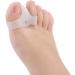 ALINZO Gel Toe Separators - Orthopedic Bunion Corrector for Women & Men - Hallux Valgus Support - White - Buy Online on GoSupps.com