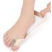 Minkissy Pedicure Kit - Bunion Corrector Orthopedic Splint for Big Toe Straightening and Bunion Relief - Foot Brace Support for Nail Techs - 2pcs Set - 18.5x2.3cm - Buy Online on GoSupps.com