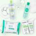 EVOLUDERM - Routine Instant Fra cheur Peaux Mixtes Grasses : 1 Lotion Tonique Purifiante 250ml + 1 Eau Micellaire D maquillante 500ml + 25 Lingettes D maquillantes + 1 Soin de Jour Hydratant 50ml