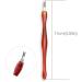 Practical Nail Art Tools Pedicure Cuticle Trimmer Remover Pusher Dead Skin Brown 4 Pack - Buy Online on GoSupps.com