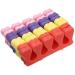 TOSSPER 20x Soft Sponge Finger Toe Separators - Perfect Nail Art Pedicure Tool for Salon & Home Use - Buy Online on GoSupps.com