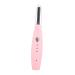 Healeved Electric Eyelash Curler Lash Curling Device Practical Lash Curler Heated Eye Lashes Curler Lash Accessory Electric Eyelash Heater Lash Comb Pink Tool Electronic Components Make up
