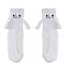 Fgbetcv Funny 3D Doll Couple Socks Funny Couple Holding Hands Sock Novelty Socks for Women Men Funny Show Off Socks Funny Socks for Women and Men Gifts for Couple C White