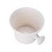 Portable White Plastic Shaving Soap Bowl - Perfect for Men's Daily Hot Shaving at Home | International Shipping - Buy Online on GoSupps.com