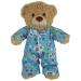 Blue Cute Teddy PJ Pyjamas Outfit - Fits 15-16 inch Teddies & Build a Bear - Buy Online on GoSupps.com