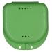 Fnkdor # case false appliance storage teeth boxing box container bathroom prosthesis dentu dental care (green one size) green unit size