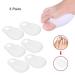 Toe separator 6 pieces gel toe protector toe protection orthopedic thumb correction valgus overlapping toe hallux valgus corrector bale toe to prevent friction and pressure relief