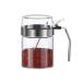 WALFREW Spice Jars Glass Seasoning Box Salt Pepper Seasoning Pot Seasoning Bottle Seasoning Bottle Set Kitchen Supplies(450ML)