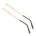 Exchange of the glasses arm glasses replacement bar arm frame repair glasses accessories arm frame repair glasses accessories metal glasses brackets temple spare parts double tooth distance 1 mm sun