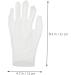 Beatifufu 12 Pairs Moisturizing Gloves Work Gloves Moisturizing Overnight Gloves Working Gloves Cotton White - Buy Online on GoSupps.com