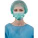 100 Pcs-21 Bouffant Disposable Hair Net Caps Bundle with Gloves - Blue (21 Inch) | For Microblading, Tanning, Food Service, Sleeping - Buy Online on GoSupps.com