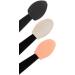 100Pcs Small Eyeshadow Applicators - Premium Eye Makeup Sponge Tips for Flawless Application - Buy Online Worldwide - Buy Online on GoSupps.com