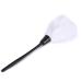 1pc Fashion Turkey Feather Duster with Black Reusable Plastic Handle Cleaning Tool White 35cm Useful and Attractive