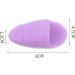 Professional Silicone Facial Scrubber Reusable Cleanse Brush for Exfoliating Small Massaging Face Cleanser Brush - Buy Online on GoSupps.com