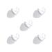 5 Set Socks Pulling Aid Sock Aid No Mixing for Daily Life Elderly People with Disabilities 5 Pieces (White)