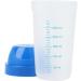 2pc 300ml Transparent Shaker Bottle Milkshake Protein Powder Mixing Bottle Shake Cup Practical Water Bottle Drinkware - Buy Online on GoSupps.com