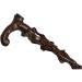 Walking Stick Wooden Cane Faucet Crutches Redwood Root Engraving Cane Elderly Staff Walking Stick Walker Birthday Gift Redbrown Graybrown (Graybrown) powerfully - Buy Online on GoSupps.com