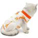 Tineer 2 Packs Pet Surgical Recovery Suit E-Collar Alternative for Cats Abdominal Wounds After Surgery Wear for Kittens Physiological Clothes (S Red + Orange) S Red + Orange - Buy Online on GoSupps.com