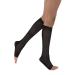 JOBST Opaque Knee High with SoftFit Technology Band 30-40 mmHg Compression Stockings Open Toe Large Classic Black Classic Black Large