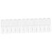 OHPHCALL 12 pcs brow clear gel eyebrow styling gel clear setting gel plastic brow gel 1 g (Pack of 1) As Shownx3pcs