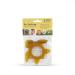Buy Green Woodpecker Organic Bite Ring - Natural Rubber Baby Teether BPA Free Soft Gum Massager & Motor Skills Toy - Brown Turtle (639-V2) - Buy Online on GoSupps.com