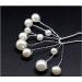 10 Pack Bridal Pearl Hair Pins - Wedding Party Headpiece Accessories for Bride & Bridesmaid - Set of 10 - Buy Online on GoSupps.com