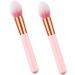 Mikinona 2pcs Cosmetics Brush Cosmetic Brush Powder Makeup Brush Makeup Brushs Makeup Powder Brush Wooden - Buy Online on GoSupps.com