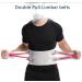 Limit-Less Lower Lumbar Support Brace for Herniated Disc & Sciatica Relief - Breathable Comfort for Men & Women (Black Large) - International Shipping Available - Buy Online on GoSupps.com