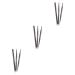 PLAFOPE 3pcs 2 1 Eyebrow Brush Eyebrow Pencil Waterproof Brow Pencil Makeup Sharpener Stand Microblading Pen