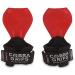 Cobra Grips Flex Model Weight Lifting Gloves - Heavy Duty Straps - Power Lifting Hooks - Deadlift Support - Padded Wrist Wrap - Bodybuilding - Medium - Red Rubber - Buy Online on GoSupps.com
