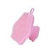 Silicone Face Scrubber Manual Facial Cleansing Brush Blackhead Scrubber Exfoliating Brush Face Care Grooming Routine for Women and Men (Pink)