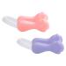 Pince Nez Amincissante 2 Pi ces Taille Unique en Silicone Rose et Violet pour Adulte et Gar on et Filles Correcteur Confortable pour Remodeler et Relever le Nez Pendant