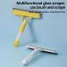 3 In 1 Window Cleaning Tool Glass Cleaning With Spray Bottle Wipe Shower Screen Clean Multi-purpose Door Car Windshield Cleaner - Buy Online on GoSupps.com