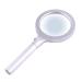 Handheld Glass HD Reading Mirror 20 Times Glass 90MM Optical Glass Large Lens Metal Frame Magnifier for Reading Made in China