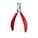 Stainless Steel Nail Clippers Thick and Hard Nail Clippers Professional Tools for Feet Toes (Color : Red)