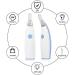 Bozzle Nozzle Ear Wax Cleaner Electric Tool | Painless & Cordless | 4 Silicone Nozzle Heads | Safe for Babies & Adults - Blue - Buy Online on GoSupps.com