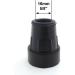 4 Pack: 16mm Heavy Duty Rubber Ferrules for Walking Sticks - Black by Lifeswonderful - Buy Online on GoSupps.com