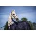 135cm Dark Blue Summer Horse Blanket - Breathable Eczema & Insect Protection with Elastic Neck | Cold Blood Flying Corner - Buy Online on GoSupps.com