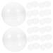 OATIPHO 20Pcs Vending Machines Toy Playing Claw Machines Balls Shell Automatic The Ball Clear Balls Transparent 8X8CM