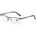 Ultra-Light Men's Business Neck Reading Glasses | Anti-Blue Light | Size 1.00 Black Frame - Perfect for Seniors - Buy Online on GoSupps.com