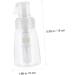 FRCOLOR 1pc Powder Spray Bottle Body Wash Pump Bottle Loose Powder Holder Loose Powder Bottle Pack 15X6X6CM White - Buy Online on GoSupps.com