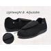 EDCYF Women's Diabetic Shoes Wide Width - Grey, Size 10 Wide | Non-Slip Air Cushion Bottom | Adjustable for Elderly, Neuropathy, Swollen Feet - Buy Online on GoSupps.com