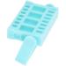 AUklOPVZZ Nail Drill Bits Holder 16 Holes Lightweight Containers Storage Box Adjustable Showing Stands Manicure Drill Accessory Blue - Buy Online on GoSupps.com