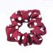 7 Pack Polka Dots Silk Hair Scrunchies - Long Hair Elastic Bands for Girls and Women - Buy Online on GoSupps.com