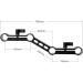 NICEYRIG Z-Shape Rail Rod Clamp for 15mm DSLR Shoulder Rig - Buy Online on GoSupps.com