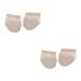 NOLITOY 2 Pairs Dance Protective Cushions Foot Care Supplies Jazz Shoes for Girls Heel Boots for Women Womans Heels Dance Foot Thongs Foot Protector Dance Socks Chunky Heel Paw Soles Miss