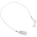 Lightweight Hearing Amplifier with Clip for Seniors - Stretchy White Cord Secure Fixation Prevents Loss - Ideal Muirnal Hearing Aid - Buy Online on GoSupps.com