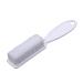 Dyscn cleaning nail brush grip scrub brush plastic brush with soft bristles for manicure pedicure women children nail accessories white