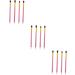 DOITOOL 12 Pcs Eyeshadow Eye Shadow Eye Cosmetic Brushes Eye Make-up Brush Kit Set Beauty Tools Dropshipping mediumx3pcs Pink+goldx3pcs - Buy Online on GoSupps.com